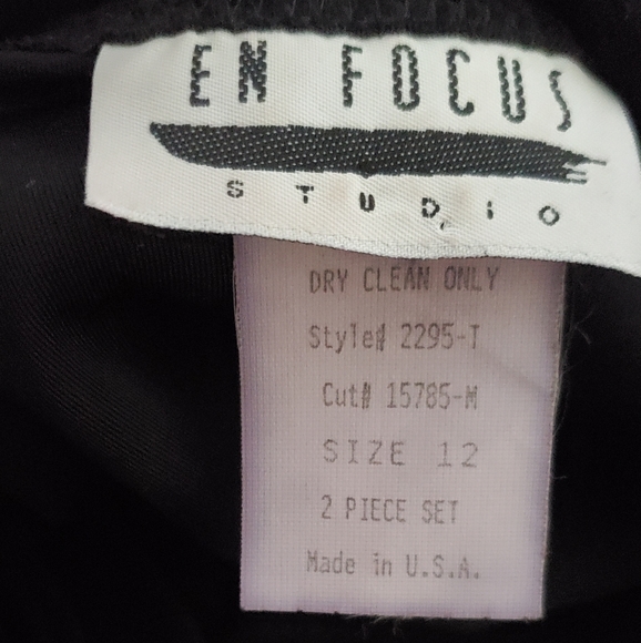 EN Focus studio black cardigan 12 - Picture 2 of 5